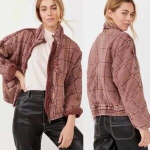 Free People Dolman Quilted Jacket